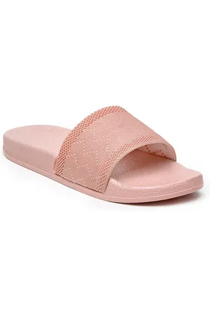 Misto Women Pink Flat Sliders