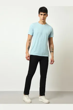 Lee Men Bruce Skinny Fit Clean Look Mid-Rise Jeans