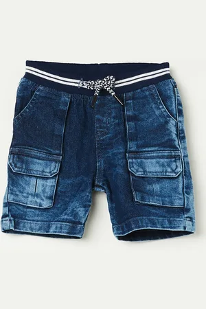 Lifestyle Boys Washed Cargo Shorts