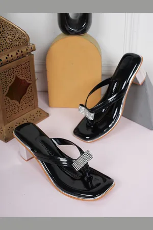 Walkfree Women Embellished Block Heel Sandals
