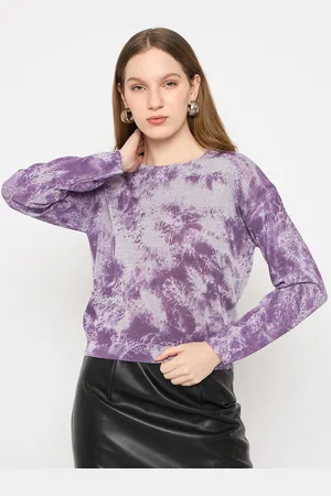MADAME Women Abstract Printed Top