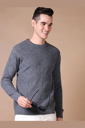 V-Mart Men Cable Knit Pullover Sweater
