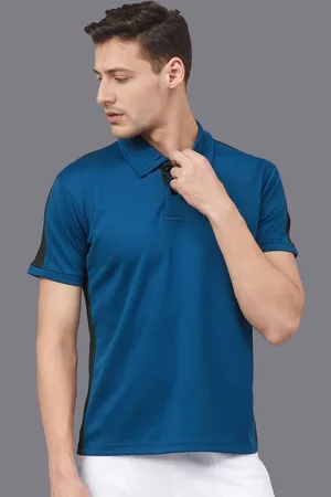 HRX Men Solid Polo Collar T-shirt