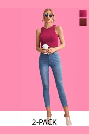 Mast & Harbour Cotton Crop Top
