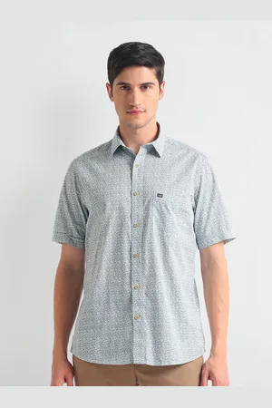 Arrow Men Floral Opaque Printed Casual Shirt