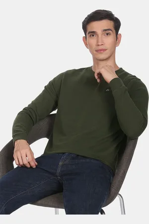 Arrow Men Green T-shirt