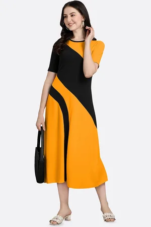 DressBerry Colourblocked Maxi Dress