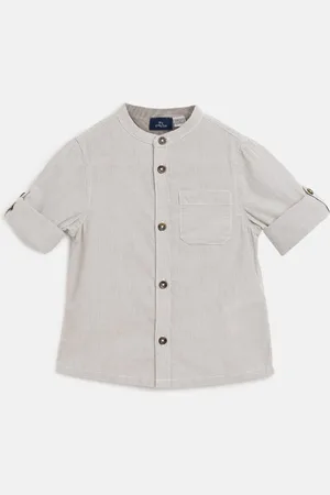 chicco Boys Striped Comfort Cotton Casual Shirt