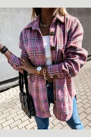 HERE&NOW Women Original Tartan Checks Opaque Checked Casual Shirt