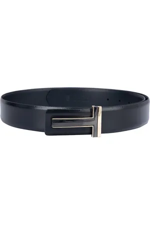 ROSSO BRUNELLO Men Leather Belt