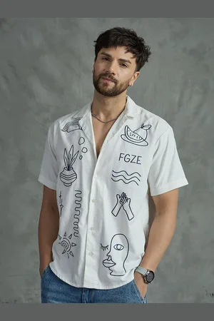 FUGAZEE Men Opaque Casual Shirt