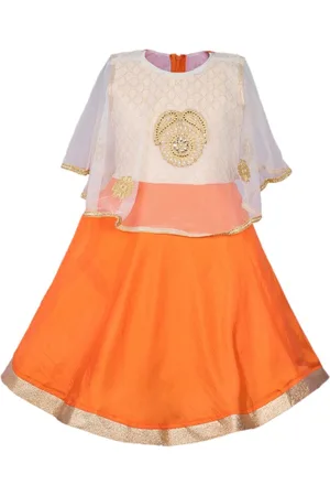 BAESD Girls Embellished Fit & Flare Knee Length Dress