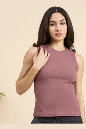 Mast & Harbour Cotton Tank Crop Top