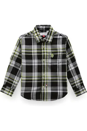 Ralph Lauren Boys Classic Tartan Checked Pure Cotton Casual Shirt