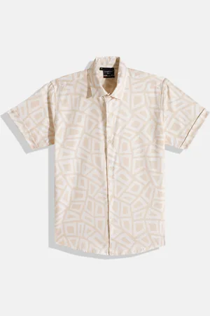 CHARCHIT Boys Comfort Printed Pure Cotton Casual Shirt