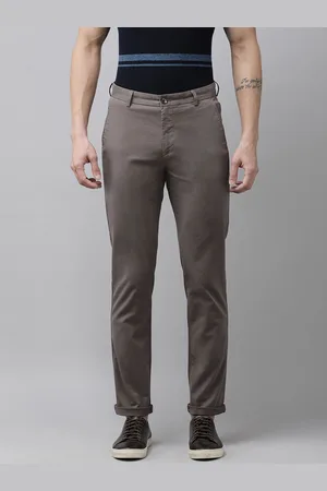 Arrow Men Brown Original Slim Fit Trousers