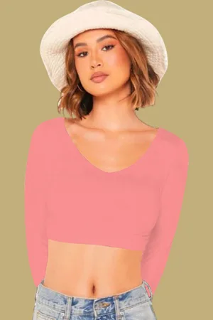 Dream Beauty Fashion Women Body Fitted Crop Top