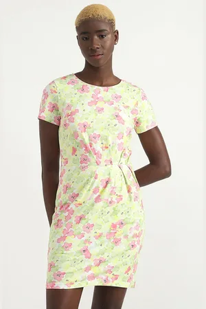 Benetton Floral Sheath Dress