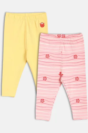 MINI KLUB Girls Pack Of 2 Printed Leggings