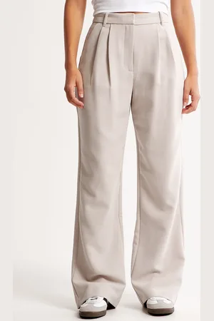 Chemistry Women Ultra Flared High-Rise Pleated Trousers