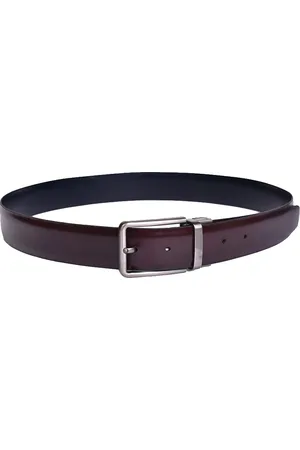 BELWABA Men Navy Blue Belts