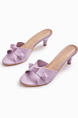 The Label Life Studded Open Toe Slim Heels