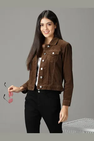 SHOWOFF Women Corduroy Tailored Jacket