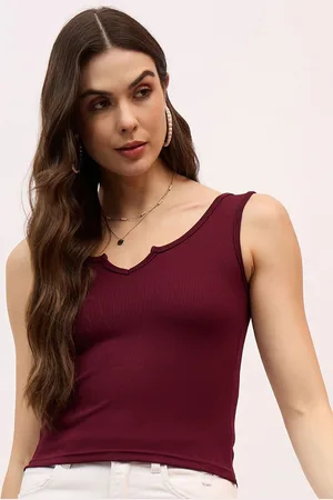Mayra Women Shoulder Straps Fitted Top