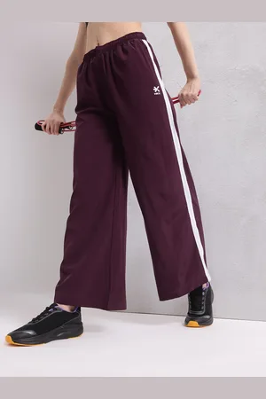 HRX Women Side Stripe Rapid-Dry Training Track Pants