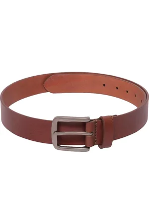 BELWABA Men Tan Belts