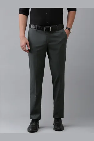 Arrow Men Regular Fit Tailored Trousers