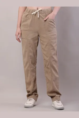 NoBarr Women Regular Fit Cotton Trousers