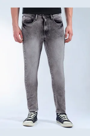Flying Machine Mankle Relaxed Tapered Mid Rise Jeans