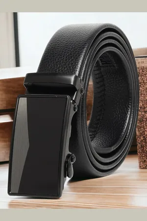 Mast & Harbour Men Textured Formal Belt