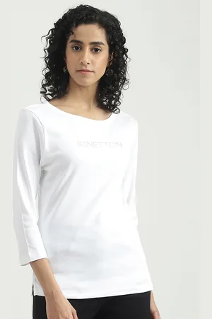 Benetton Round Neck Cotton Top