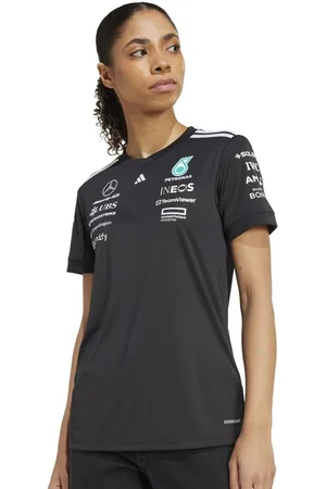 adidas Mercedes Printed Round Neck T-Shirt