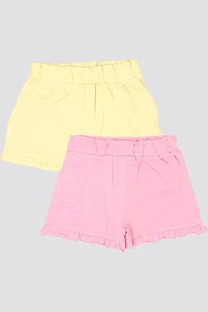Mothercare Pack Of 2 Kids Regular Fit Mid-Rise Casual Shorts