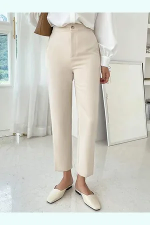 Chemistry Women Relaxed Loose Fit High-Rise Trousers
