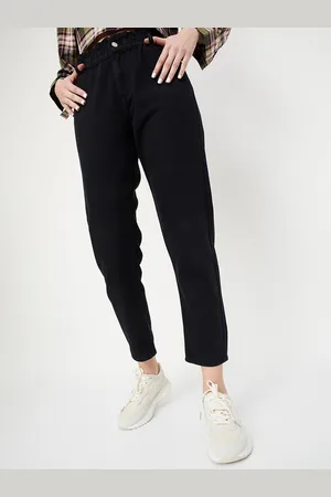 Max Collection Women Clean Look No Fade Dark Shade Pure Cotton Jeans