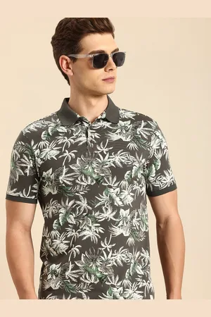 Being Human Tropical Printed Polo Collar T-shirt