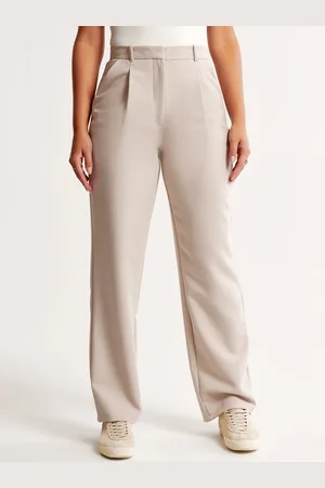 Chemistry Women Classic Skinny Fit High-Rise Pleated Trousers