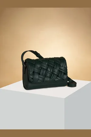 Pantaloons Textured Structured Sling Bag