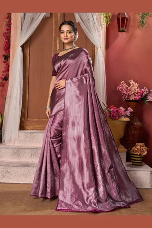 Varanga Ethnic Motifs Zari Pure Silk Banarasi Saree