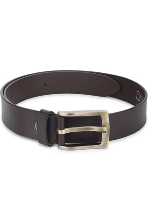 WROGN Men Textured Leather Belt