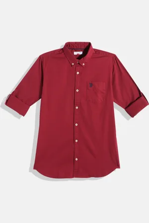 Ralph Lauren Boys Opaque Pure Cotton Casual Shirt