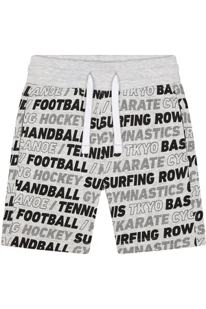 Mothercare Boys Grey Printed Regular Fit Shorts