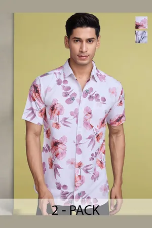 Moda Rapido Men Standard Floral Opaque Printed Casual Shirt