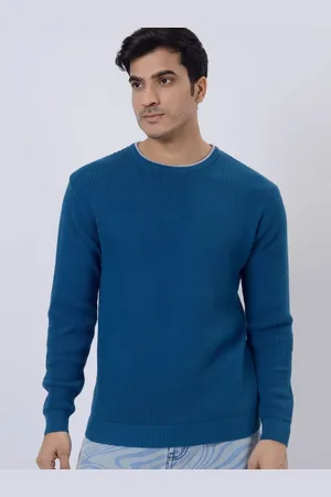 JADE BLUE Men Pure Cotton Pockets T-shirt