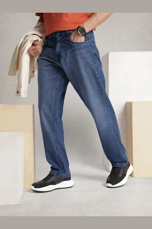 WROGN Men Pure Cotton Anti Fit Light Fade Jeans