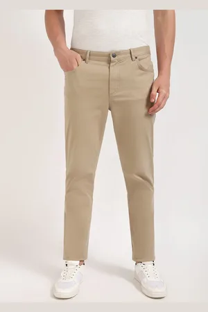 Tommy Hilfiger Men Straight Fit Mid-Rise Trousers